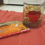 Pre 1/2 marathon fuel + handwarmers for the 14 degree weather Pre 1/2 marathon fuel + handwarmers for the 14 degree weather
