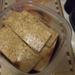 Mmm, marinating tofu! Mmm, marinating tofu!