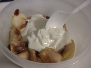 baked apple greek yogurt