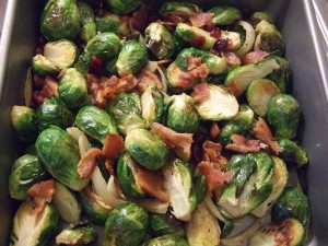 Thanksgiving brussels sprouts